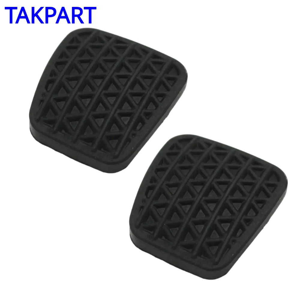 TAKPART 2Pcs Pedal For VAUXHALL ASTRA G-H ZAFIRA A-B Clutch/Brake Pedal Rubber Pad 560775 90498309