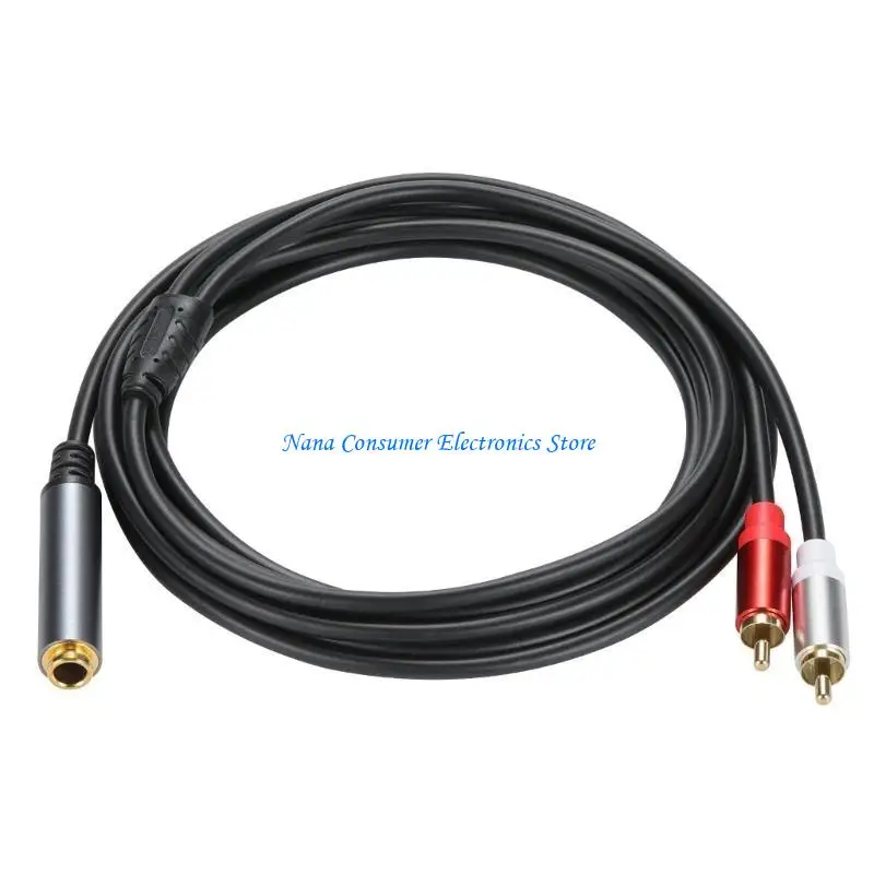 G7NE 6,35 mm bis RCA -Adapter 1/4inch Stereo weiblich bis 2 RCA männliche Y -Splitter – Detail 7