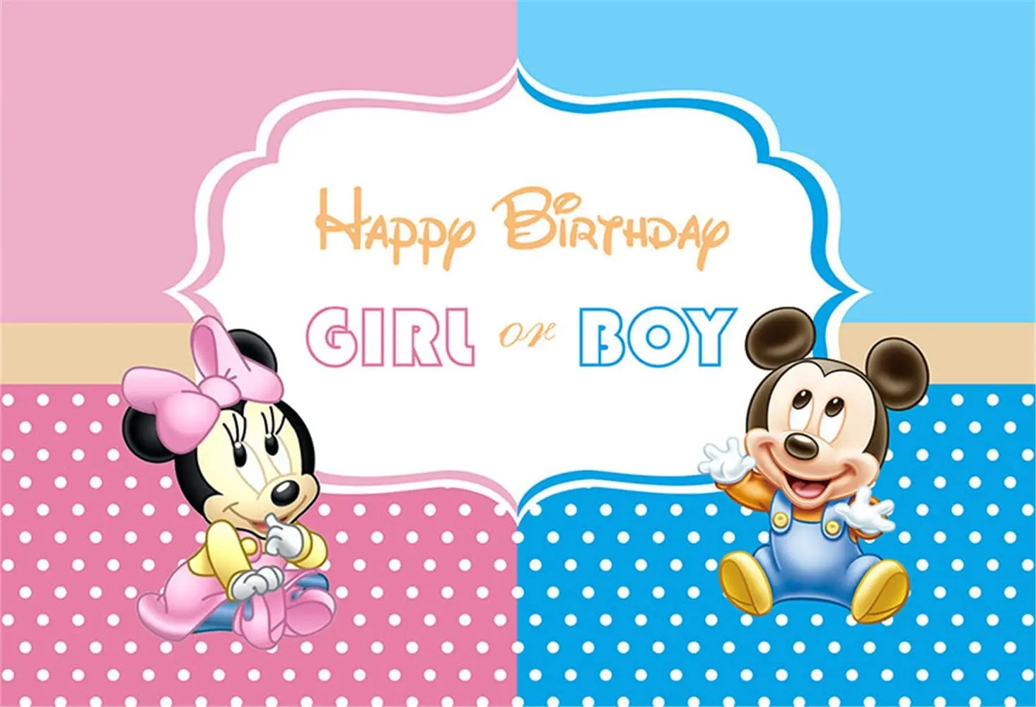 Mickey Mouse Baby Shower Themes For A Boy