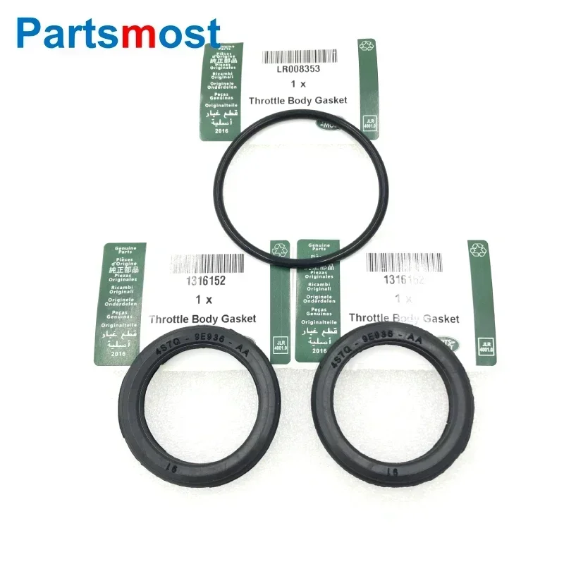 2.7 V6 3.0 24V DIESEL THROTTLE BODY GASKET SEALS rubber gasket aluminum gasket kits For LAND ROVER LR3 RANGE ROVER SPORT VELAR ALL NEW DISCOVERY LR008353 1316152