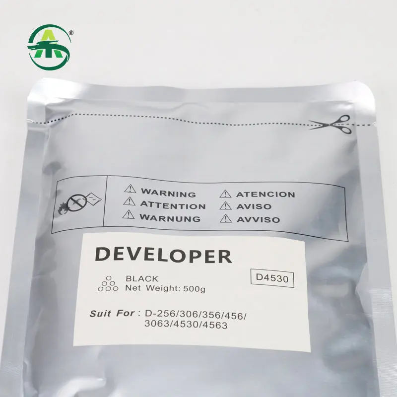 Copiadora Desenvolvedor Compatível para Toshiba E-studio D256 3063 306 356 4563 456 4530 256 Preto 500 g Bag 1pc D4530 - Imagem 2