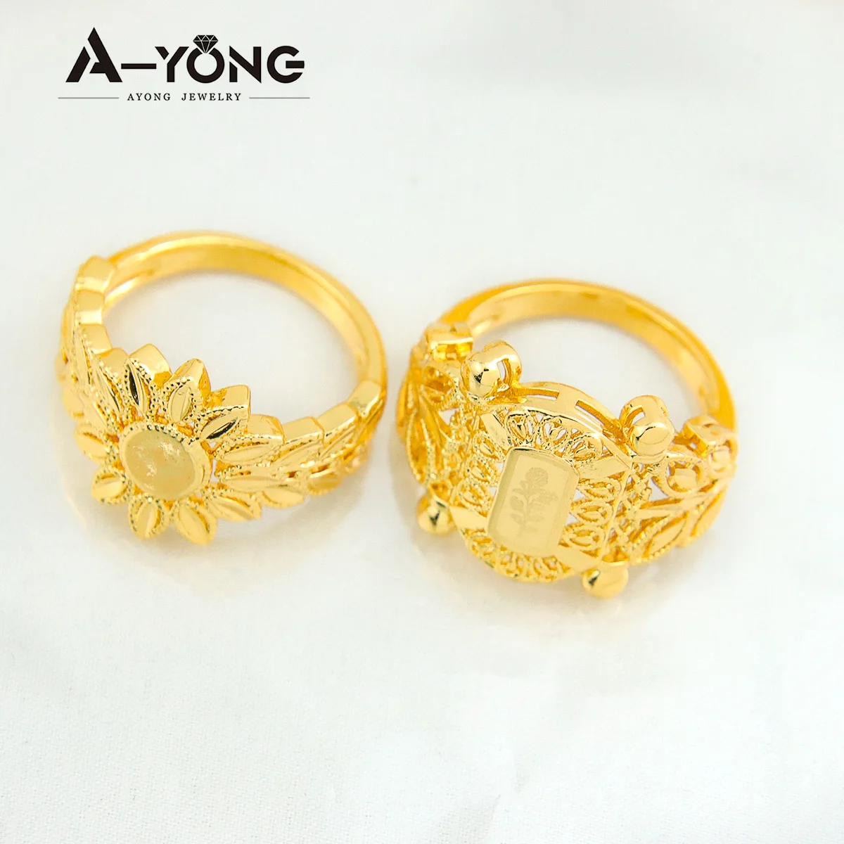 Türkische Goldmünze Armband Set 21 Karat vergoldet Kupfer Blumenmuster Arab Dubai Nahost Luxus Hochzeits feier Schmuck Geschenke – Detail 7