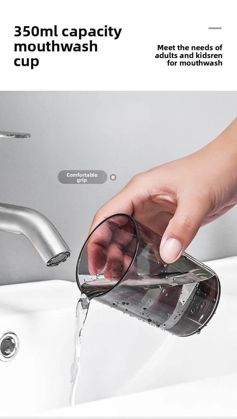 Bicchiere da bagno magnetico rovesciato con porta spazzolini_voghion.com