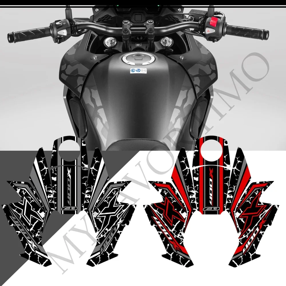 For Honda CB400X CB 400X Protection Tank Pad Sticker Decal Emblem Trunk Luggage Fairing Fender Fuel Oil Kit Knee for honda cb400x cb 400x protection tank pad sticker decal emblem trunk luggage fairing fender fuel oil kit knee