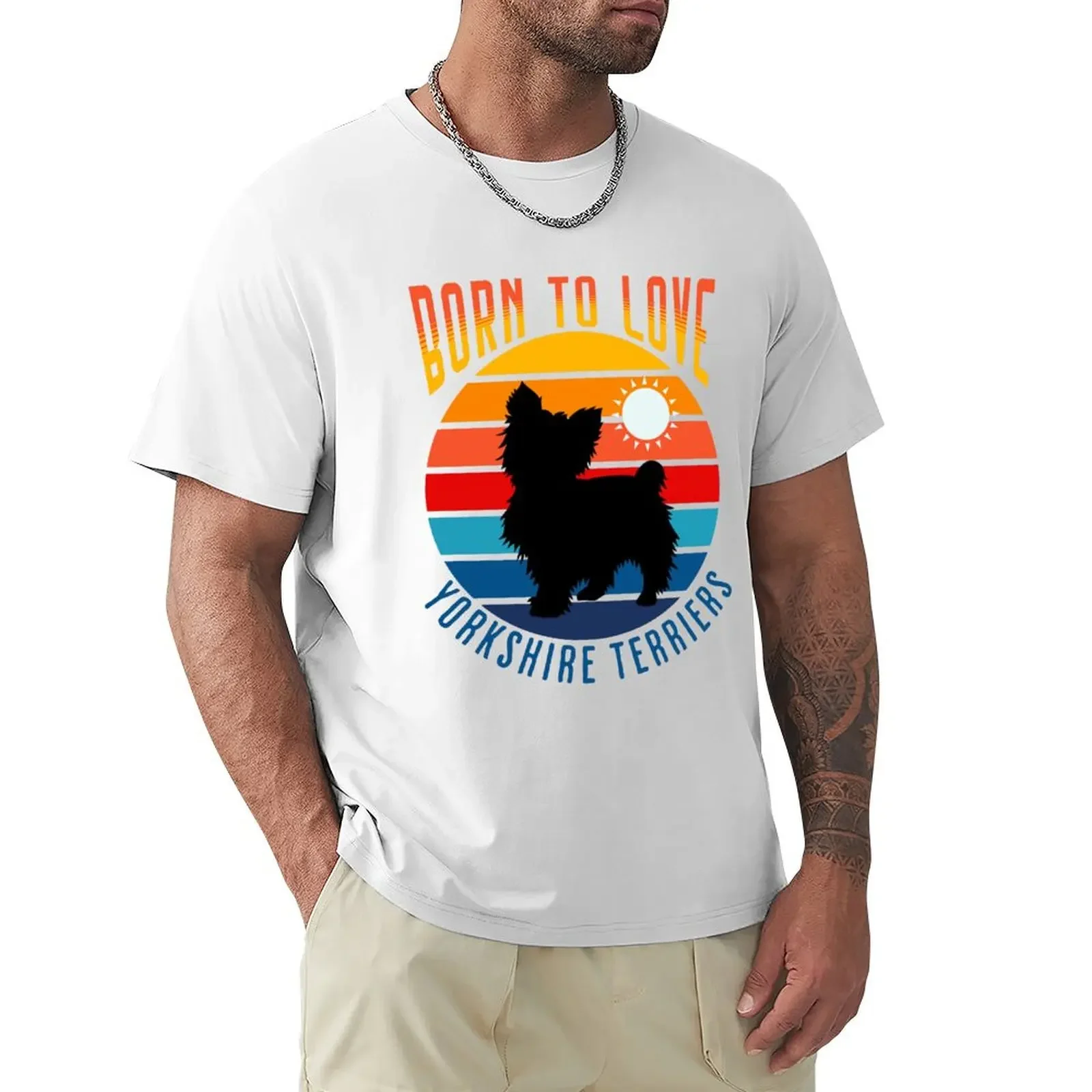 

Born to love - Yorkshire Terriers T-shirt heavyweights shirts graphic tees sweat tshirts for men