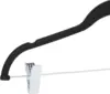 Velvet, Non-Slip Closet Skirt Clothes Hangers with Clips, Pack of 24, Black/Silver 4