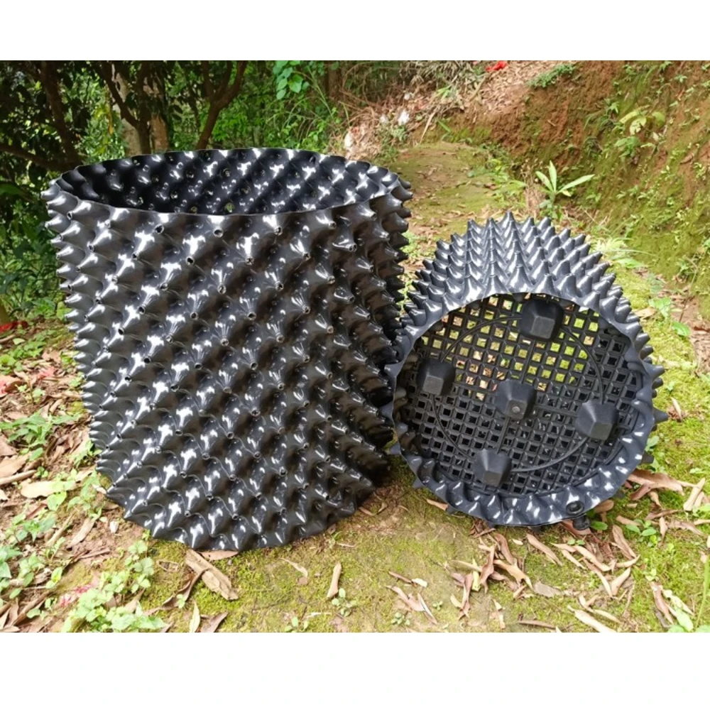 4 Packs Air Pruning Plant Root Control Nursery Pots Trainer Fast Root Grow Container Garden Bonsai Transplant Tool Nersery Pot Nursery Pots Plant Propagation Pots Hydroponic Plant Pots