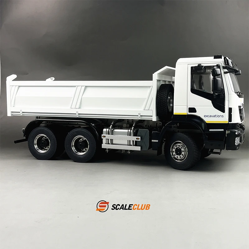 Scaleclub tamiya 1/14 full metal 6x6 hydraulic dump truck truck 3