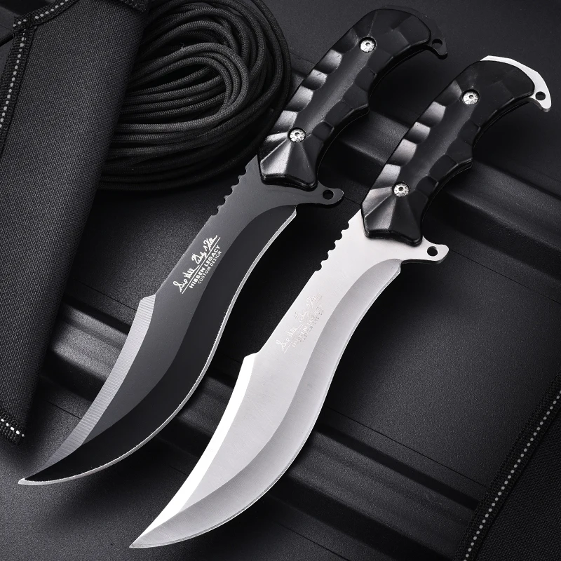 Outdoor Camping Style Portable Knife, Outdoor Straight Knife, Outdoor Knife, High Hardness Stainless Steel Camping Style Knife 5