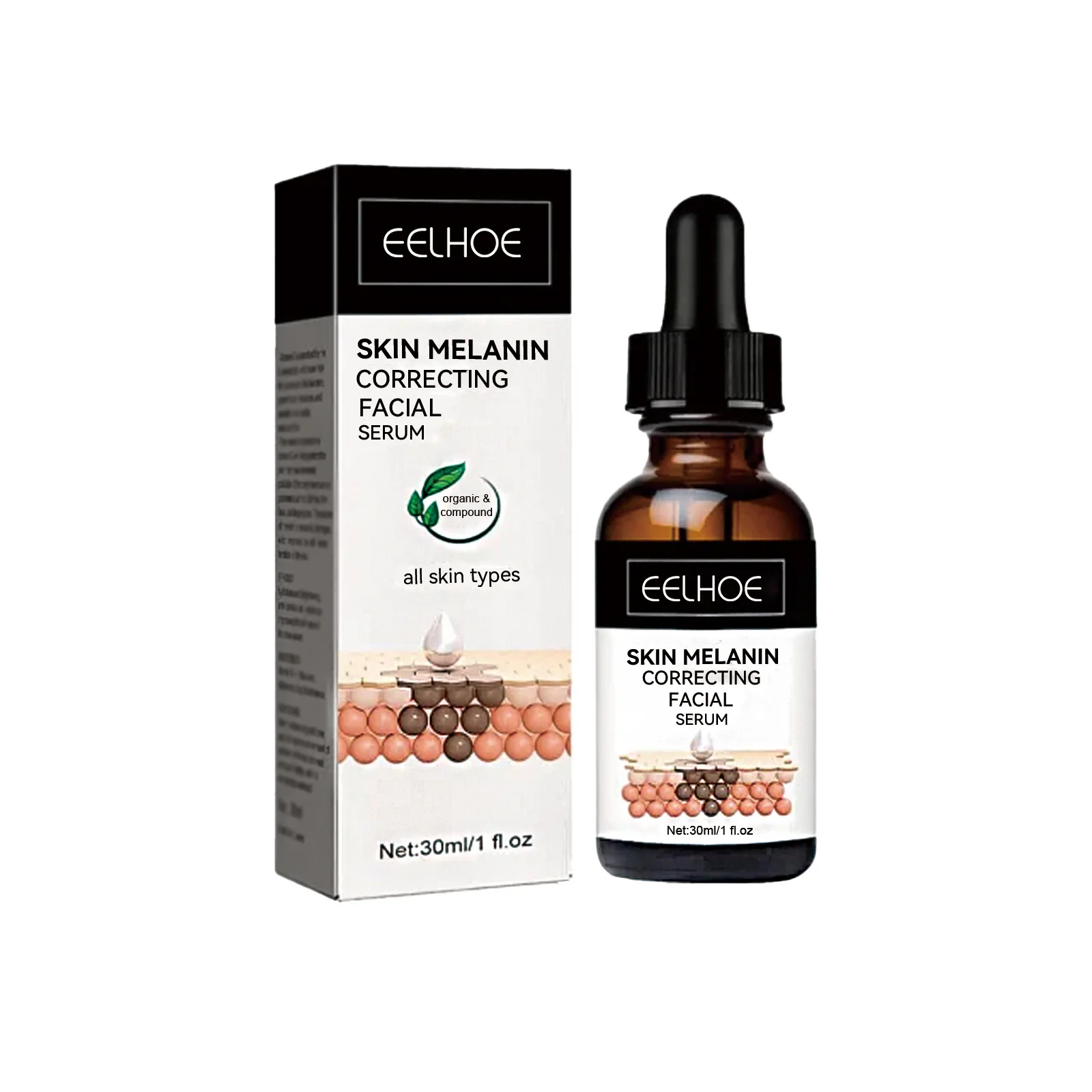 Melanin Correcting Face Serum Fade Dark Spots Brightening Melasma Chloasma Removal Reduce Pigmentation Whitening Freckle Essence 2