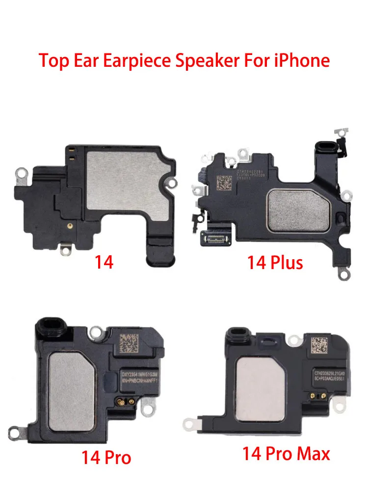 Original Front Top Ear Earpiece Flex For iPhone 12 13 14 15 Pro - Main Image
