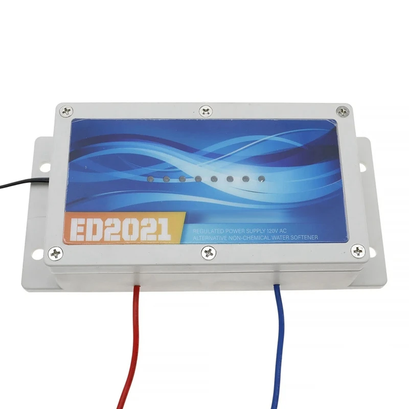 Water Descaler System Electronic Reduces Limescale Rust And Minerals No Chemicals Easy Installation US Plug