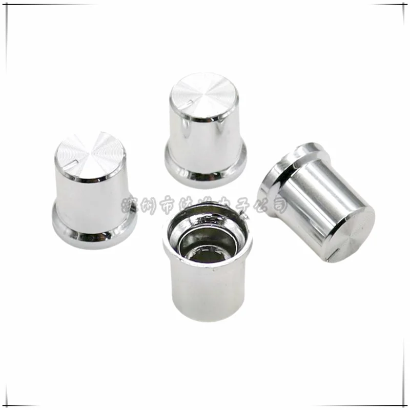 10PCS 14.5*15.5MM Plastic Potentiometer Knob Cap Swirl Marks Inner Hole 6mm