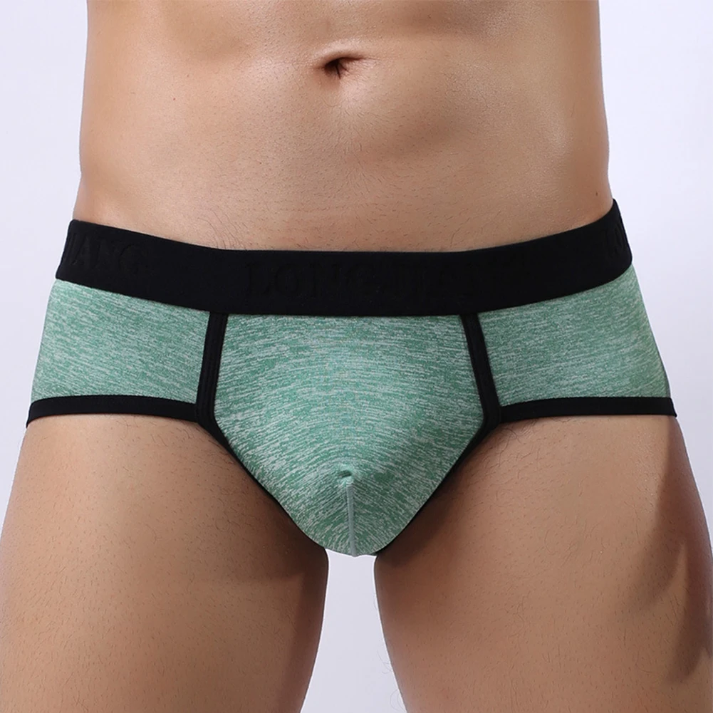 

Mens Sexy U Convex Pouch Briefs Mid Waist Underwear Male Soft Underpants Man Breathable Elastic Waist Panties Cusual Lingerie