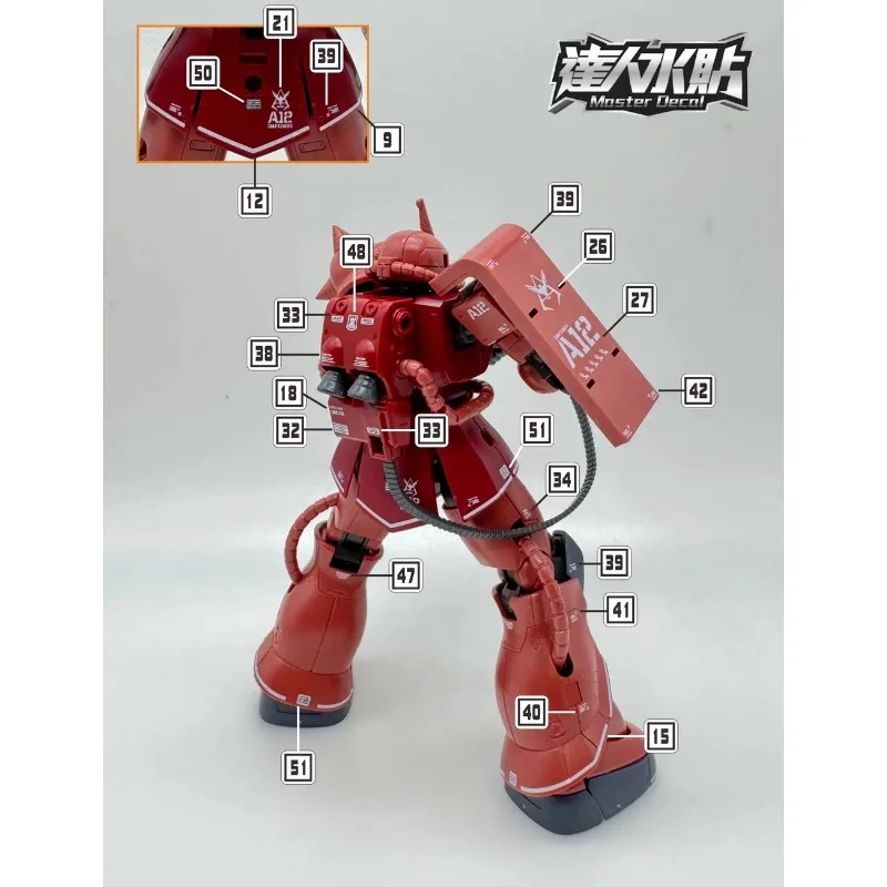 【別売りデカール付き】MG MS-06R-2 ZAKU II Ver.2.0 完成品] MG MS-06S ZAKU II Ver.2.0 | テキトーオヤジノ墓 (旧テキトー