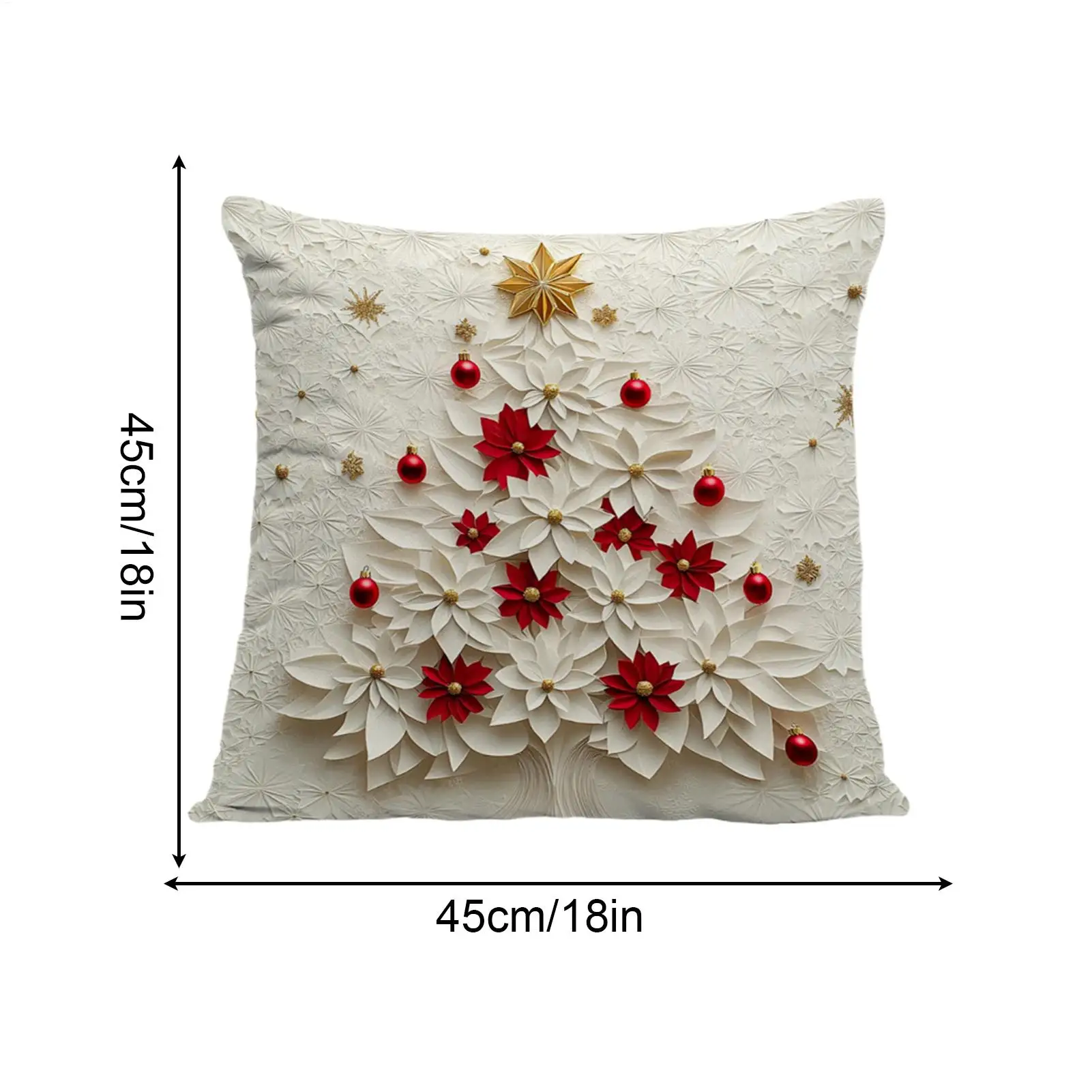 Pillow Covers For Couch Modern Decor 18x18Inch 4 Pieces Decorative Pillow Covers For Sofa For Home House Living Room Couch Sofa