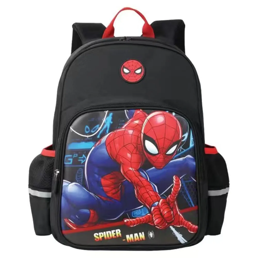 Disney Spider Man Children's Backpack Elementary School Cartoon Backpack Spine Protection Weight Reduction Backpack 1-3 Grades