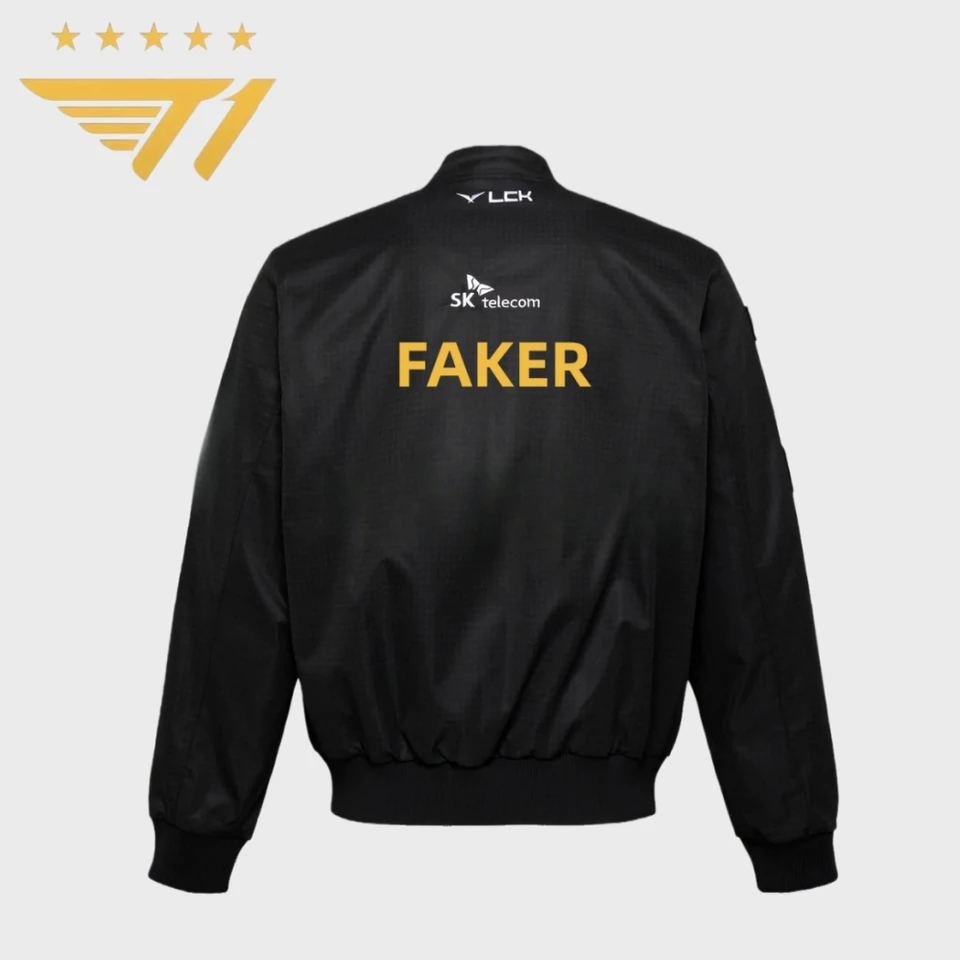 2025 T1 WORLDS FAKER Uniform Jacket LOL LCK World Finals Jersey