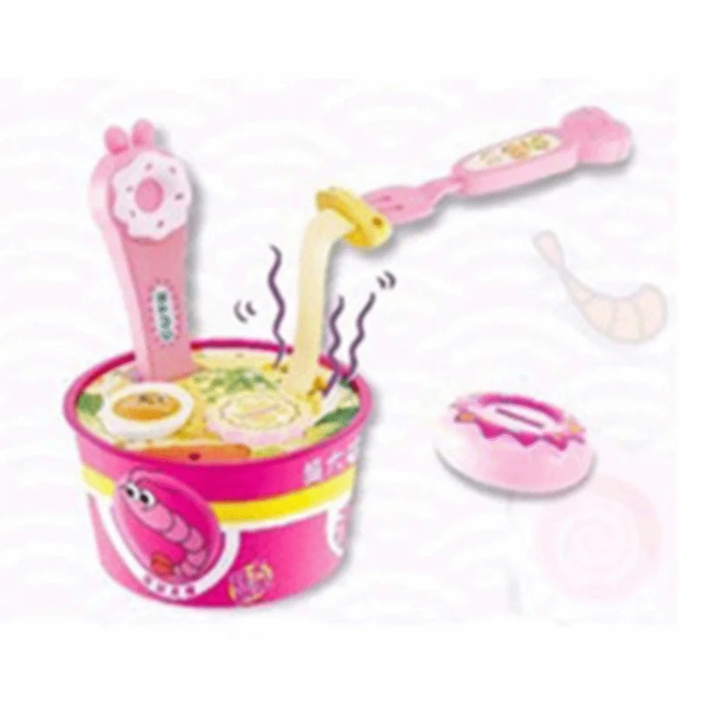 Simulated Ramen Feeding Early Education Kitchen Toys Food Feeding Toys Cartoon Desktop Ornament Play House Toys Children's