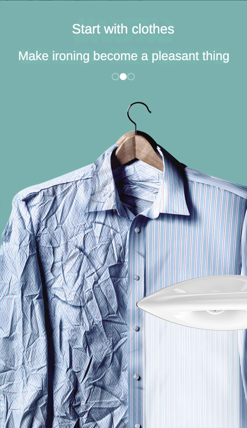 Description Picture 4 of itemElectric iron household hand-held small steam mini for clothes ironing machine hanging appliances portable electric wet and dry