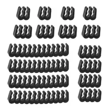 

24Pcs/Set Cable Clamp Convenient Durable Reusable 6/8/24Pin PC Power Cable Dresser for Motherboard Cable Dresser Cable Comb