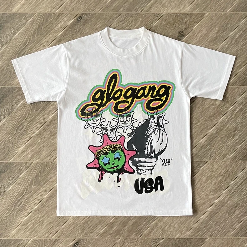 Premium Cotton Streetwear T-Shirt with Stylish Print