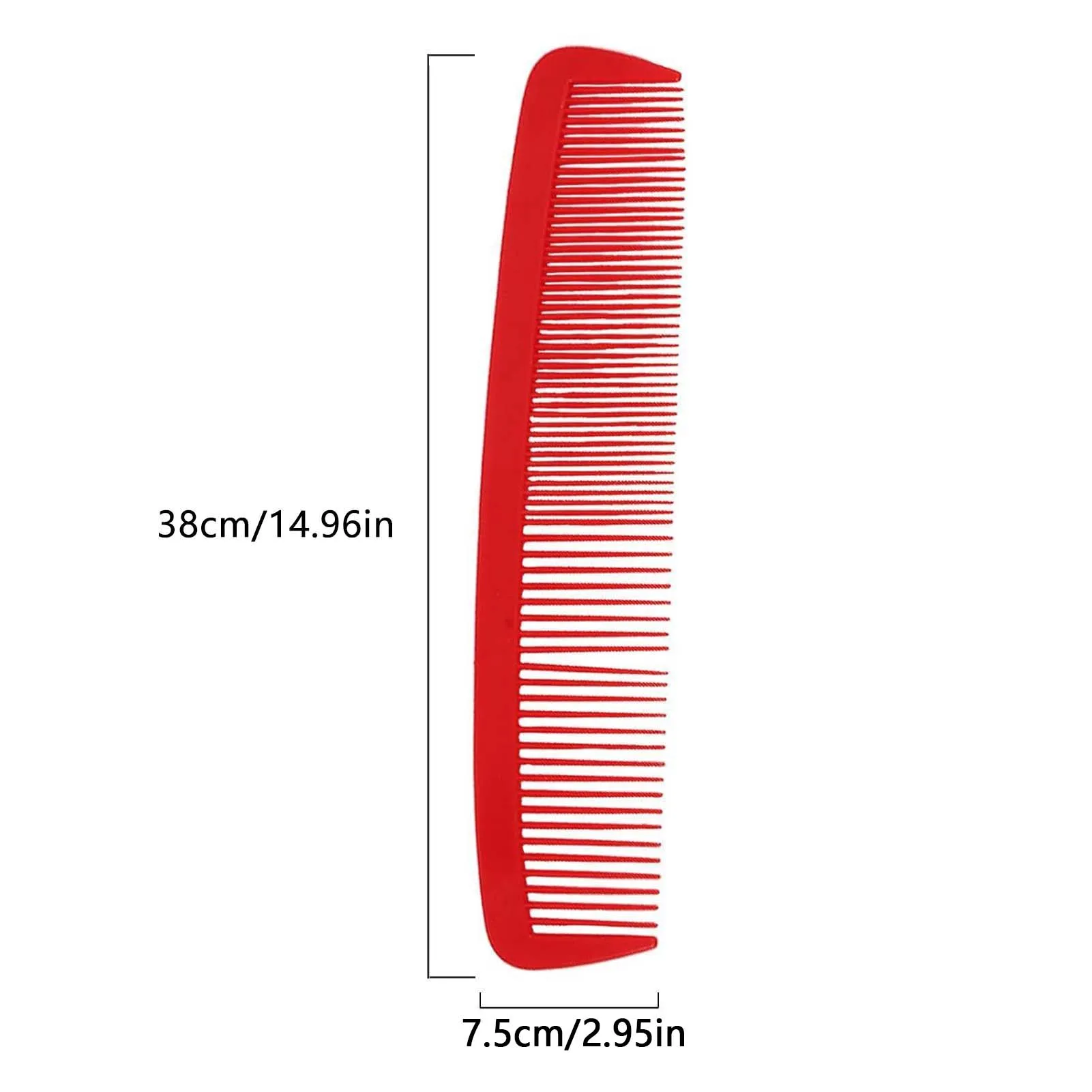 Set Da 3 Pettini Giganti Per Scherzi Di Halloween – Accessorio Cosplay Divertente In Plastica Colorata 37,6 Cm - 3