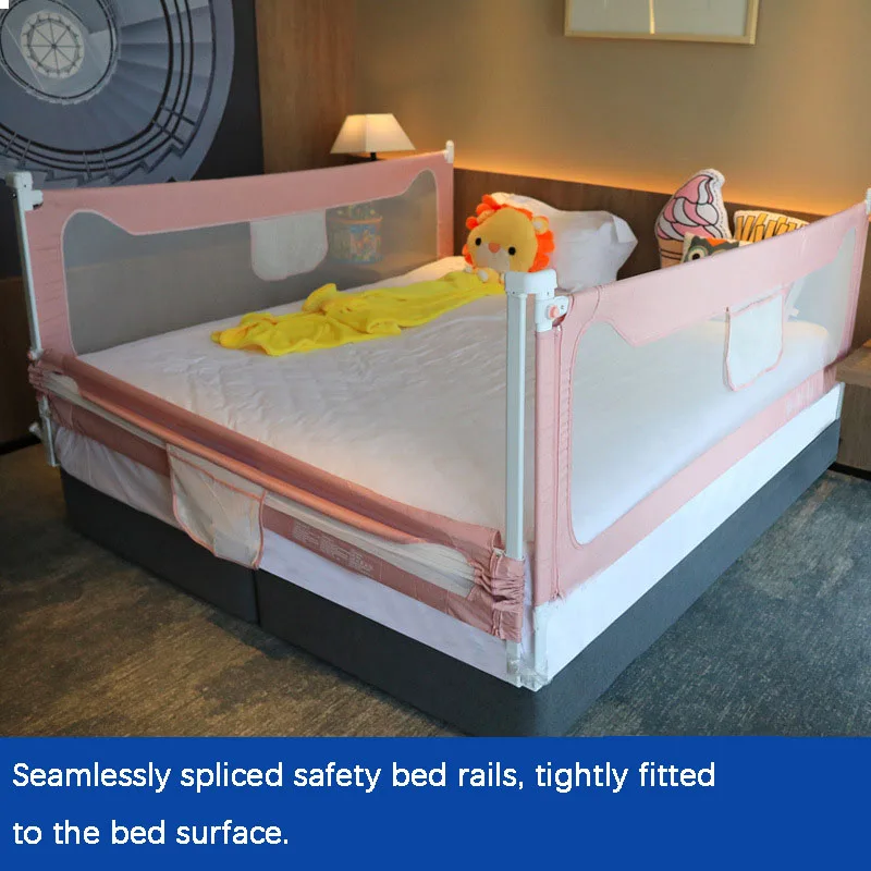 150cm 1pcs Bed Guardrail Liftable Bumpers Stronger Bed Safety Rail for Baby Safety Barrier Quality Crib Protection Fence