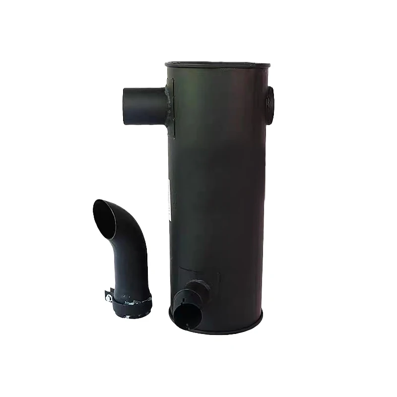 

excavator accessories For Kobelco SK200 210 230-6 250 260-8 excavator muffler exhaust pipe muffler