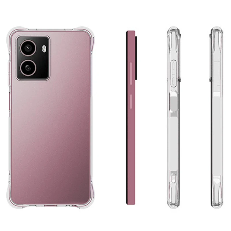 Pulse Pro Plus Clear Silicone TPU Shockproof Case with Air Cushion Technology