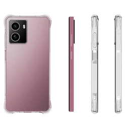 Pulse Pro Plus Clear Silicone TPU Shockproof Case with Air Cushion Technology for HMD Pulse Pro 4G (Transparent)