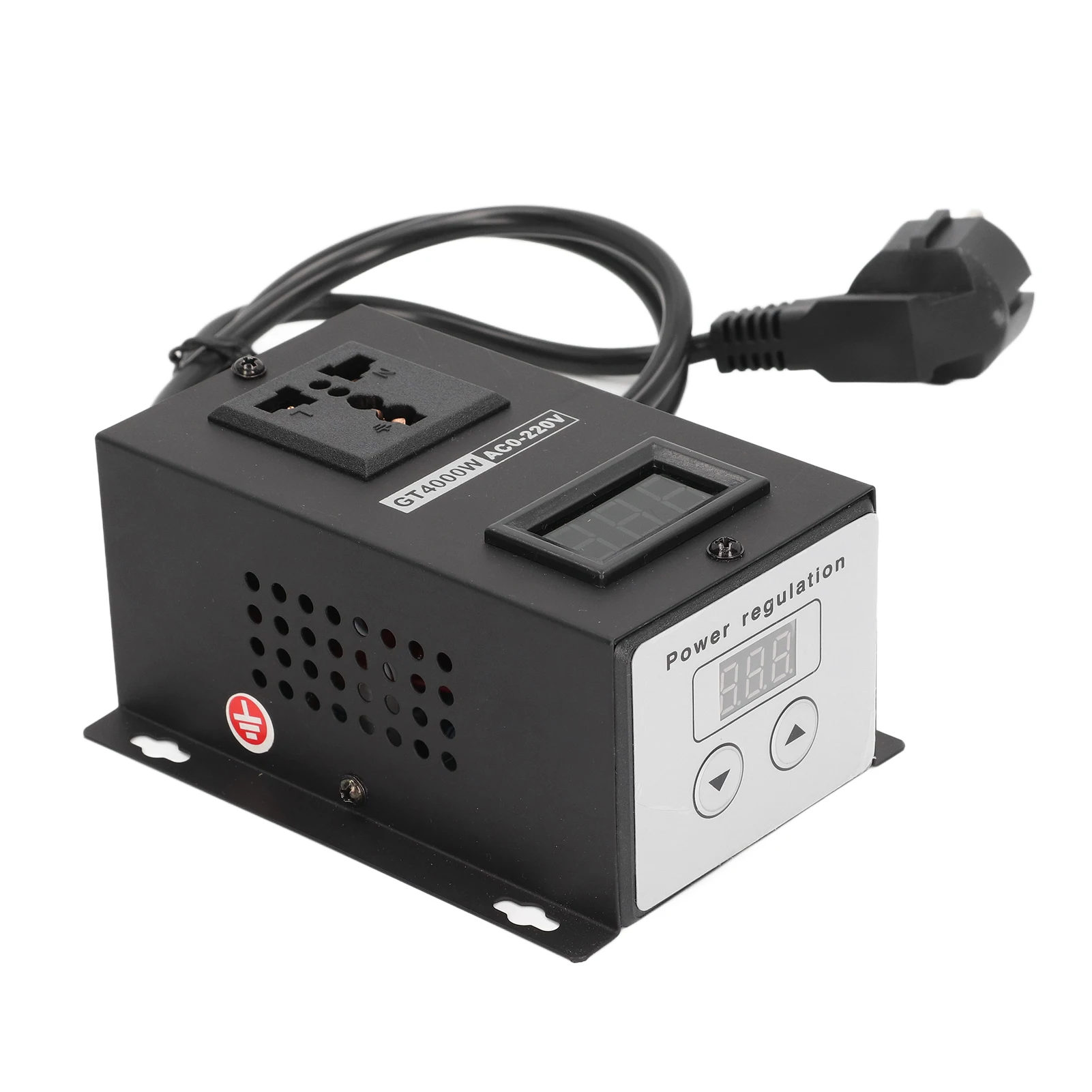 전압 컨트롤러 전압 조정기 SCR 컨트롤러 제어 EU 220V 4000W 속도 온도 전압 조정기 컨트롤러