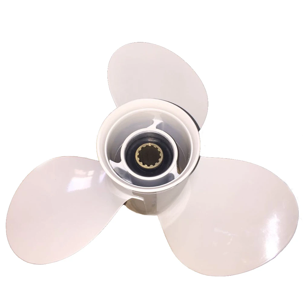 Boat Propeller 10 7/8x11 for Yamaha 40HP-55HP 3 Blades Aluminum Prop 13 Tooth RH 10.875x11 | Автомобили и мотоциклы