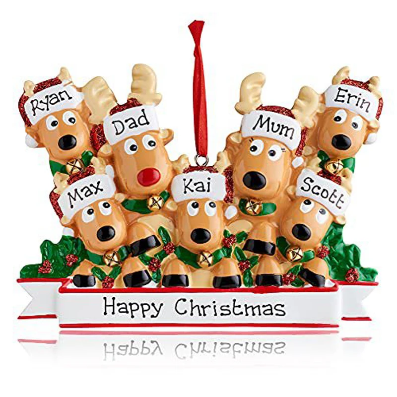 Christmas Decorations Family Christmas Pendant Ornament