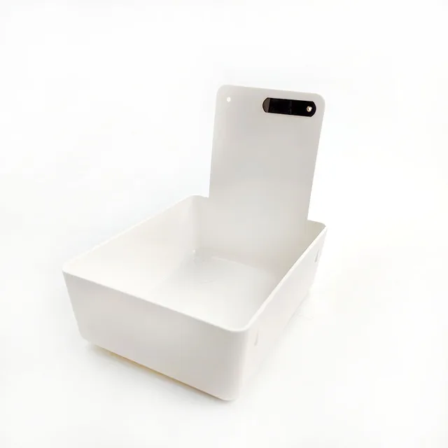 歯科技工 技工物ケース 棚 歯科技工所用トレイ,7個,カラープラスチックワークボックス,耐久