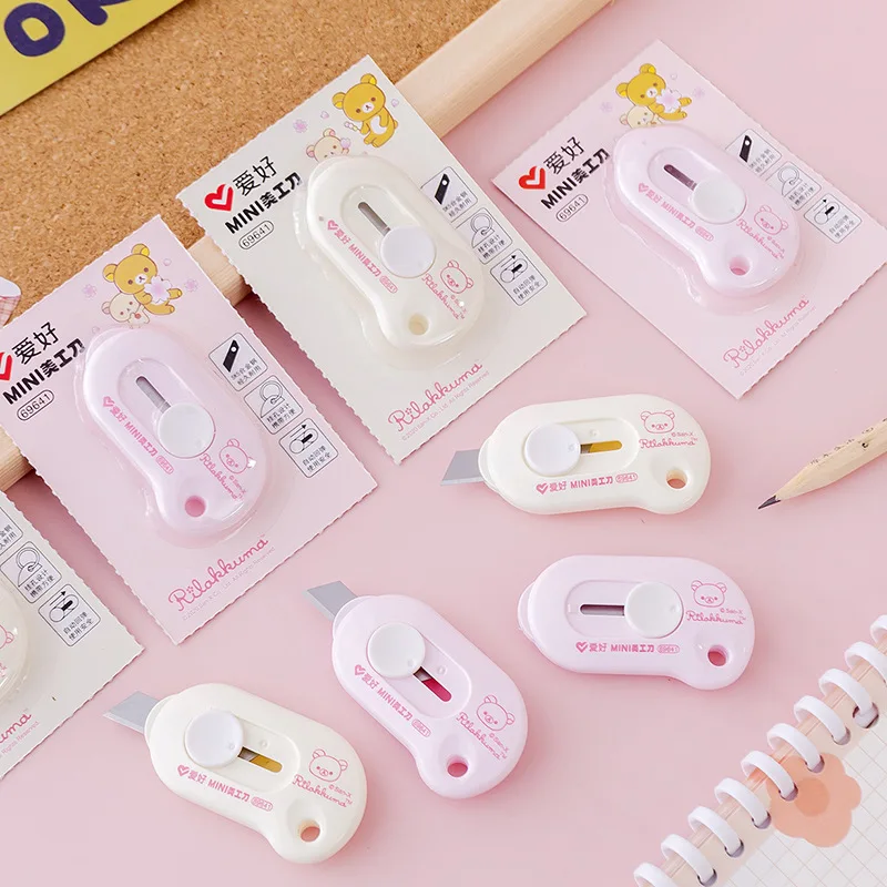 Cute Mini Portable Utility Knife Flash Disk Shape Express Box Knife Paper Cutter Envelope Opener Craft Wrapping Stationery