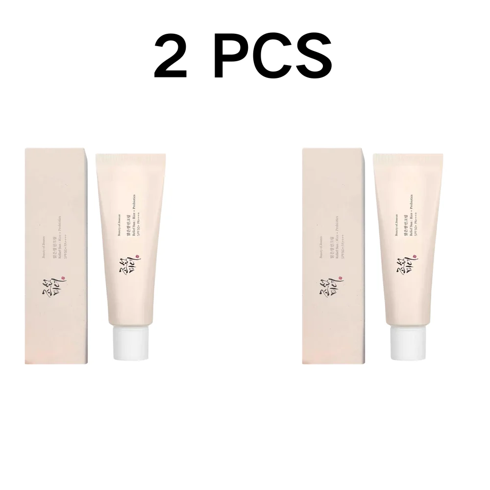 SPF50 + واقية من الشمس الكورية الأرز البروبيوتيك ا...