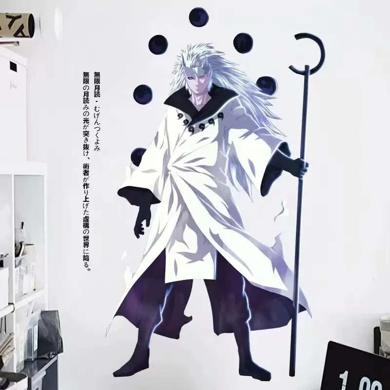 Stiker Naruto, Stiker Dinding Tiga Dimensi, Lubang Naruto, Kartun