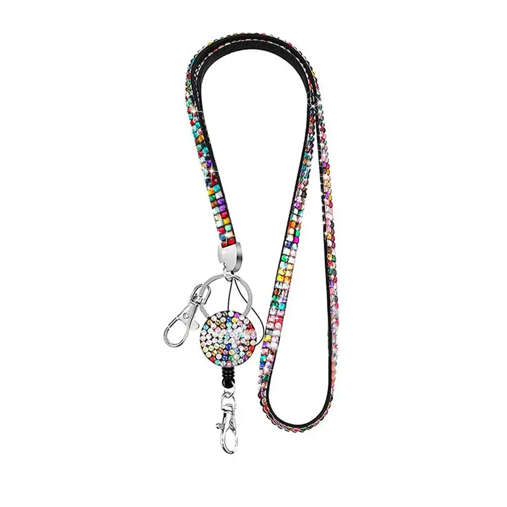 Rhinestone Neck Lanyard Mobile Phone  Chain Lanyard Id Card Mobile Phone -  Fashion - Aliexpress