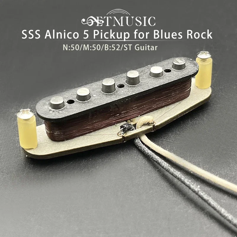 Electric Guitar Pickups Hot Texas Blues ST Style Pickup Set SSS Handwound Alnico 5 Texas Special For Making Blues Rock ST Electric Guitar