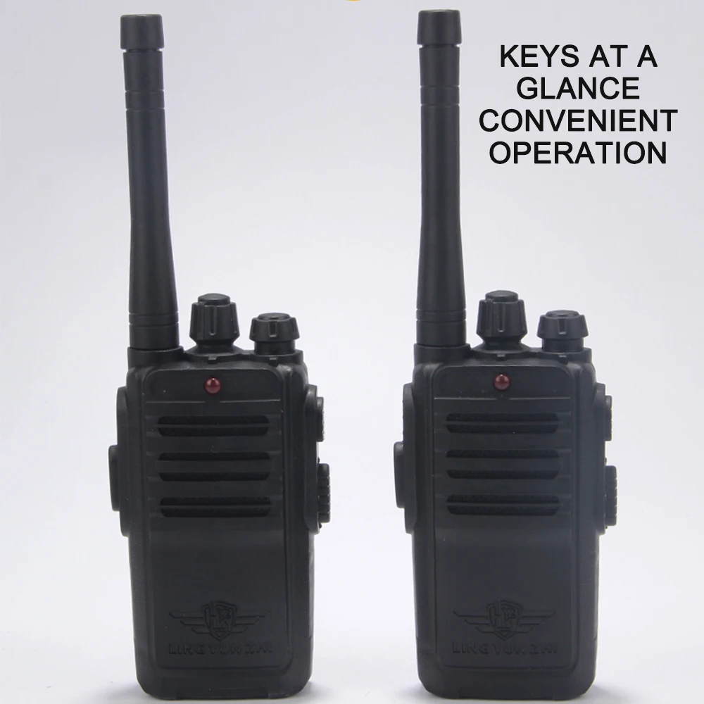 Tactical Radio Walkie Talkie Portable Interphone Dialogue Clear Long Range Kids Walkie Talkie Plastic Outdoor Communication Game