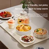Fast Heating Food Electric Warming Tray Foldable Food Warmer Keeps Food Hot Constant Plate with Adjustable Temperature Control 1