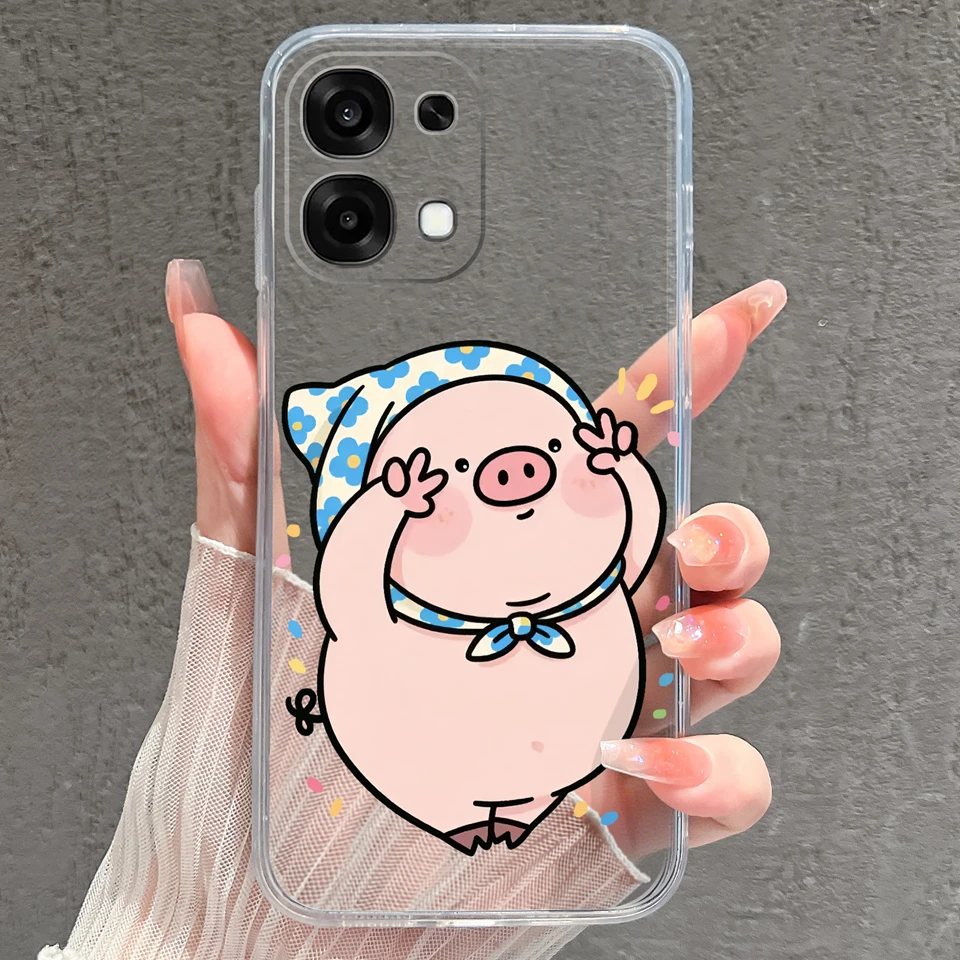 Pretty Butterfly Goldfish Drop-Resistant Lightweight Clear Bumper Case