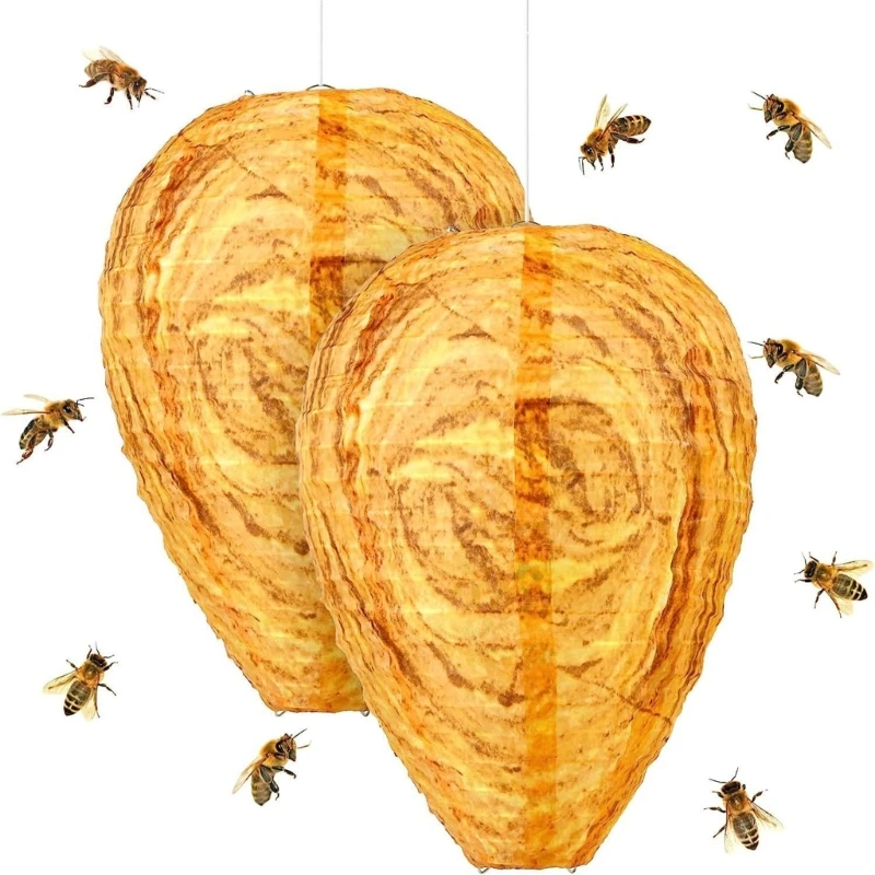 Outdoor Insect Deterrence Anti Wasp Nest Lanterns Deterrent Bees Repellents Extinguishing Wasp Paper Lanterns Waterproof
