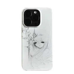 Adorable Kawaii Angel Cartoon Phone Case - Soft Cover - iPhone 15 Plus (A)