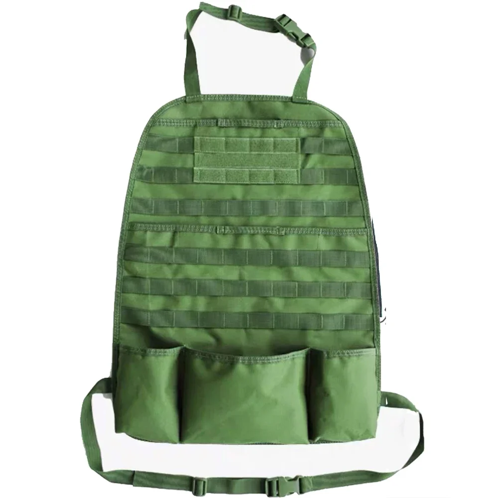 Car Back Seat Organizer Bags Molle Pouch Outdoor Equipment Self-driving Hunting Travel Auto Seat Cover Protective Cover Case 6