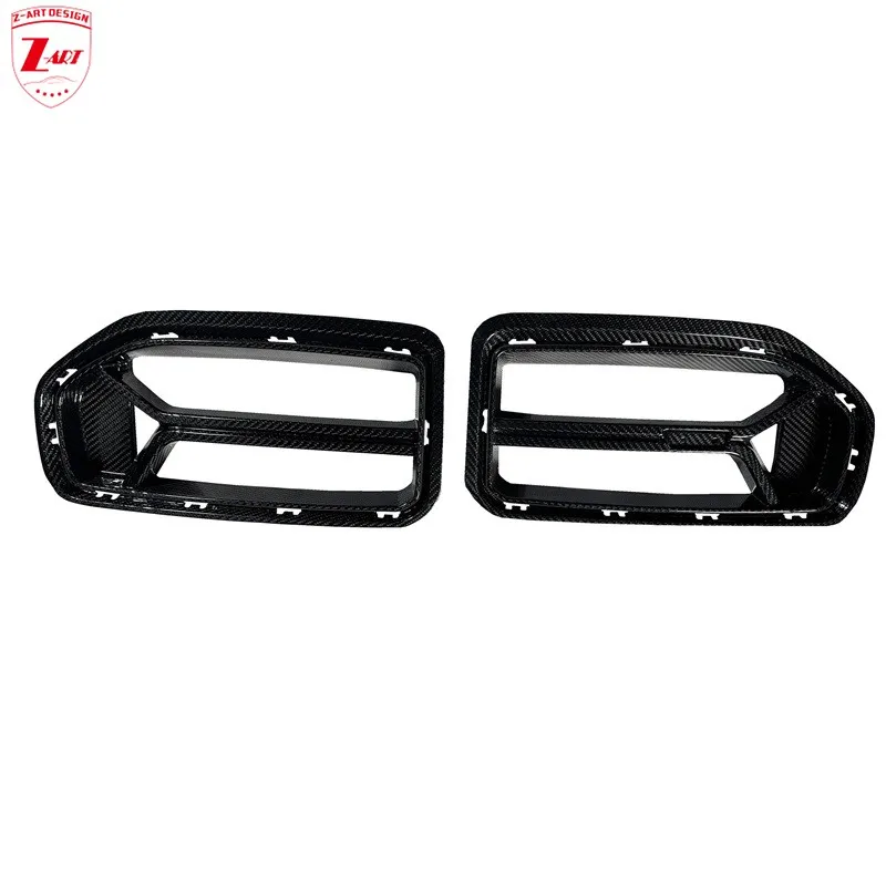 

Оригинальный передний воздуховод из углеродного волокна для BMW M2 2023 и передние вентиляционные отверстия с сеткой