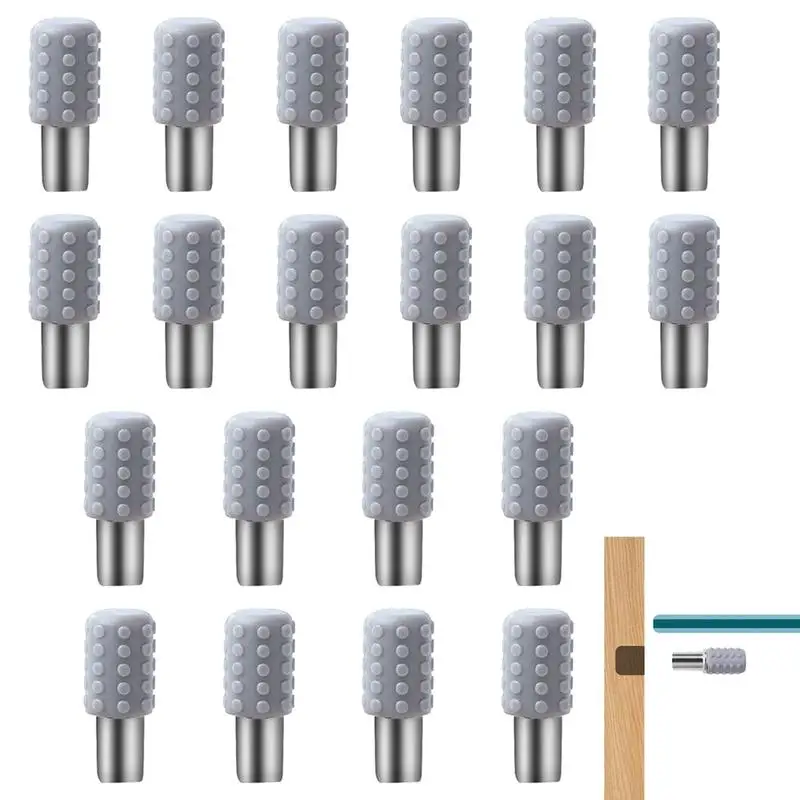 

Разделительные гвозди для шкафа 20 шт. Нескользящие аксессуары для крепления шкафа многоцелевой разделительный гвоздь для поддержки деревянной стеклянной полки