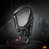Locking Carabiner Keychain Heavy Duty Hardware for Dog Leash Hiking Camping 2