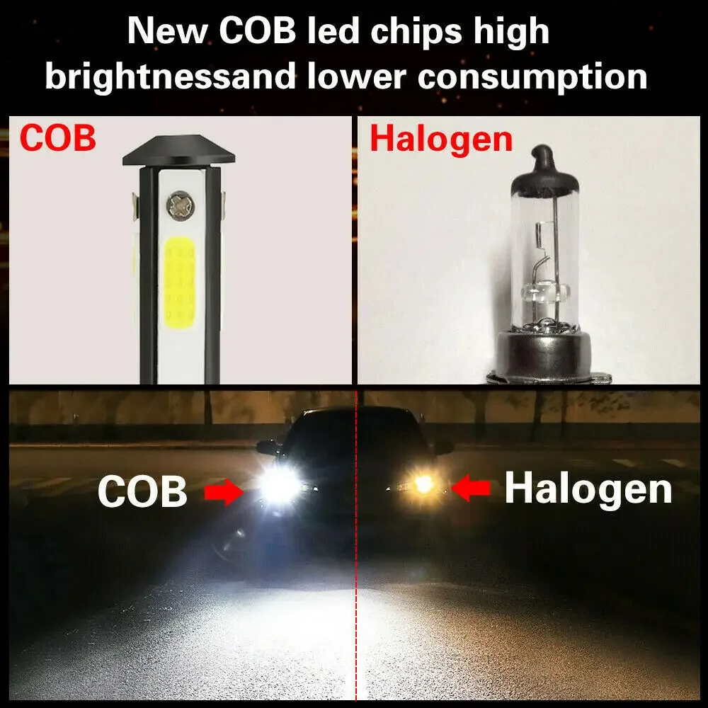 360 Degree LED 14000LM H7 H11 LED Bulb H1 H4 H8 H9 9005 HB3 9006 HB4 Auto Car Headlight 6000K Fog Light 12V H7 Led 2pcs led car lights led lights led bulbs led headlights led car headlights car headlamps